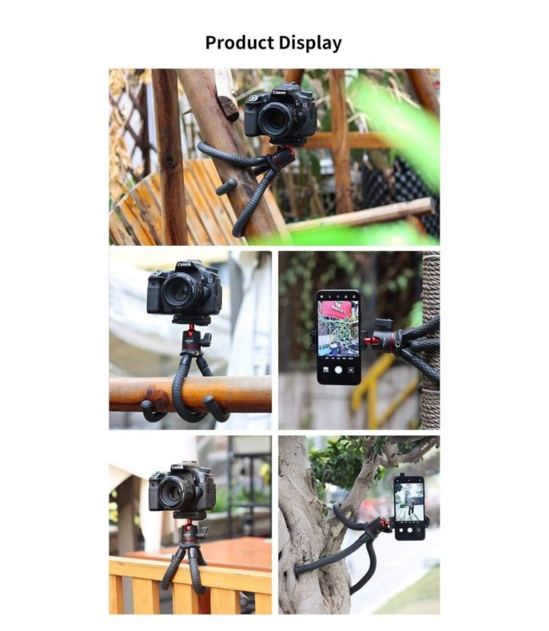 Trípode flexible ULANZI MT-11 - Para celulares o cámaras de hasta 2Kg
