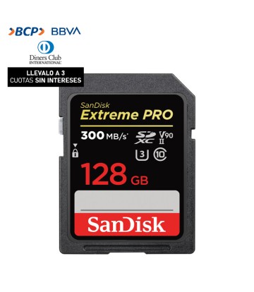 Memoria SD Sandisk 128GB -...