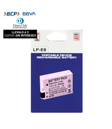 Bateria Generica LP-E8