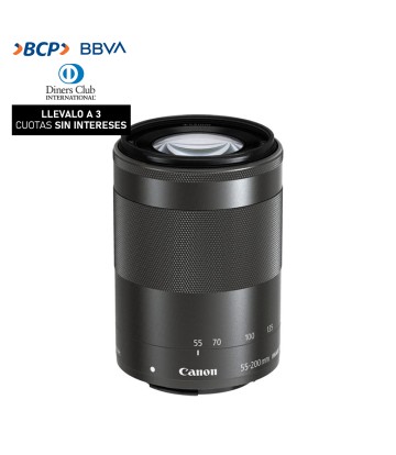Lente Canon EF-M 55-200 mm...