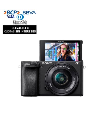 Camara Sony A6400 + 16-50mm