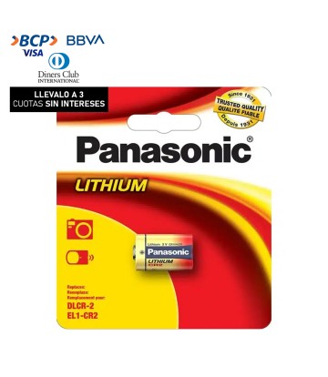 Pilas Panasonic Lithium CR2