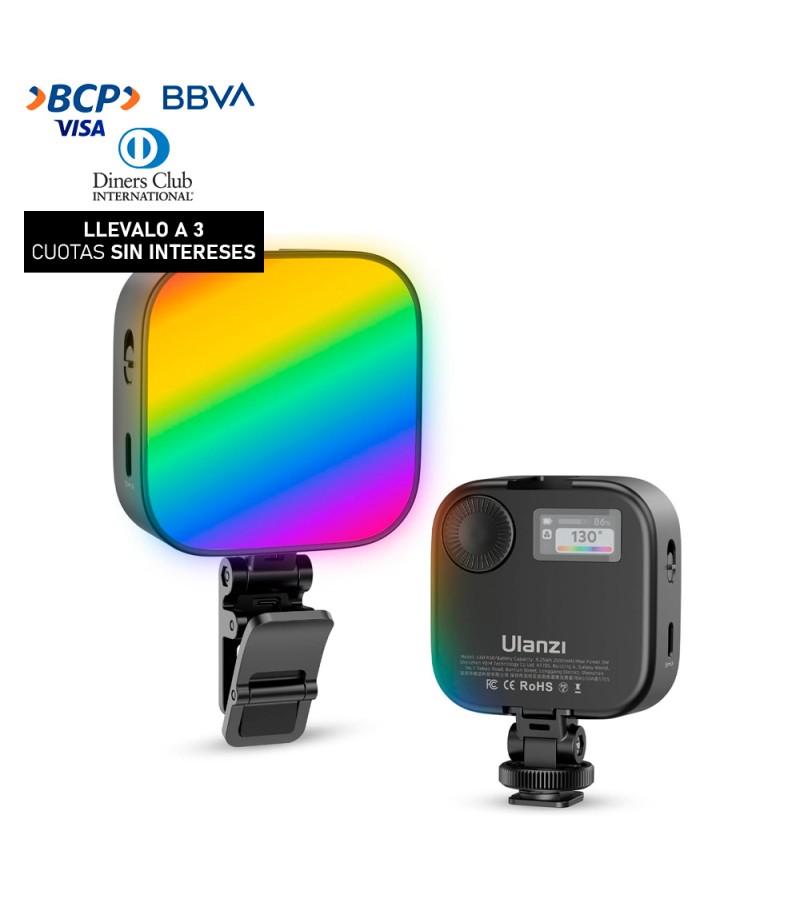 Luz Continua Ulanzi U60 RGB - Magnetico