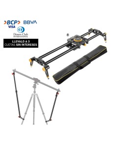 Slider Neewer 120cm Fibra de Carbono (Manual) + Brazo Estabilizador ST102