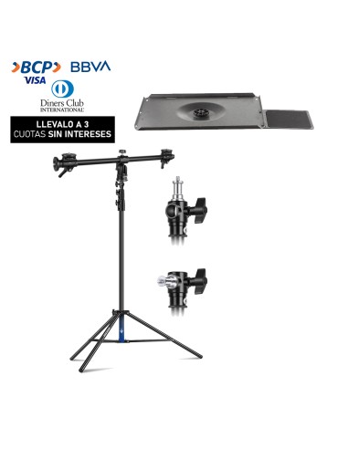 Parante Neewer ST-260AC + Brazo de Montaje ST-13INCB + Bandeja Godox LSA-12