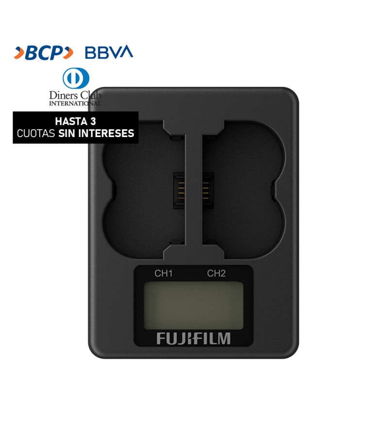 Cargador Doble Fujifilm BC-W235