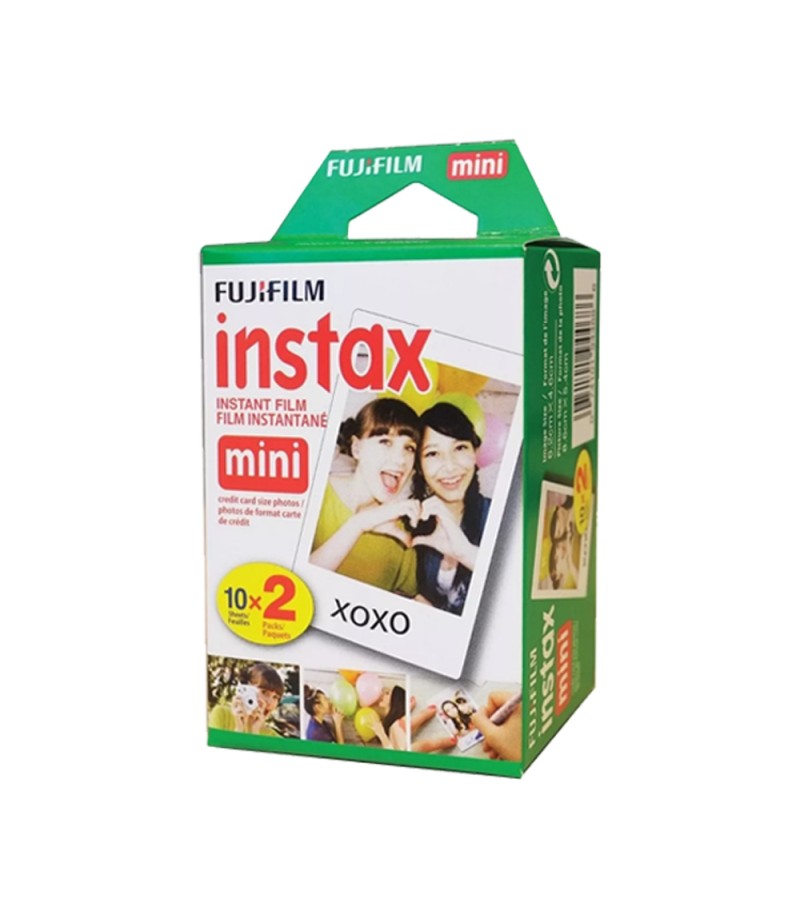 Pack de película Fujifilm Instax Mini x 20 Unid+Album 14 fotos Lila