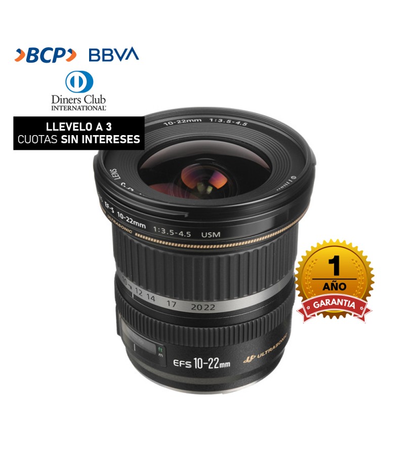 カメラCanon EFS 10-22mm f3.5-4.5 USM 超広角レンズ - レンズ(ズーム)
